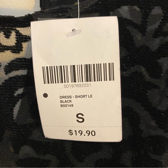 NWT Forever21 Late Night Vibes Sheer Velvet Burnout Bodycon Mini Dress - Picture 11 of 13